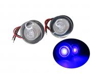 2 Pieces Pactrade Marine Boat LED Livewell Round Button